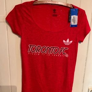 TFC Women’s Adidas T-shirt size S, new with tags!